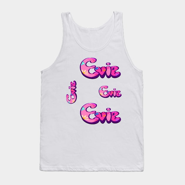 Evie name Evie Tank Top by Artonmytee